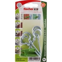 4048962199284 - - Universaldübel-Set ux green 60 x 35 mm - 4 Stück Dübel