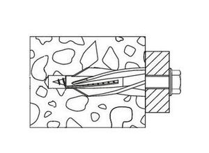 4048962199932 - Gasbetondübel GB green 80 x 50 mm - 20 Stück