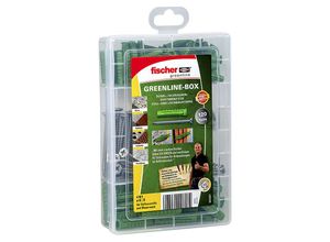 4048962208184 - fischer Dübel- Schraubenset MEISTER-BOX greenline Spreizdübel SX A2 Schraube im Innen- und Außenbereich ab 2 Stk 120-teilig 4048962208184 - fischer Dübel- Schraubenset MEISTER-BOX greenline Spreizdübel SX A2 Schraube im Innen- und Außenbereich ab 2 Stk 120-teilig