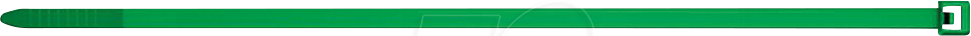 4048962310665 - FD 543925 - Kabelbinder GBN 25 x 150 grün 100 Stück