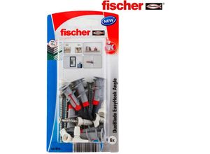 4048962405446 - 557919 Blister 6 Alcayatas Duoblade Easyhook - Fischer