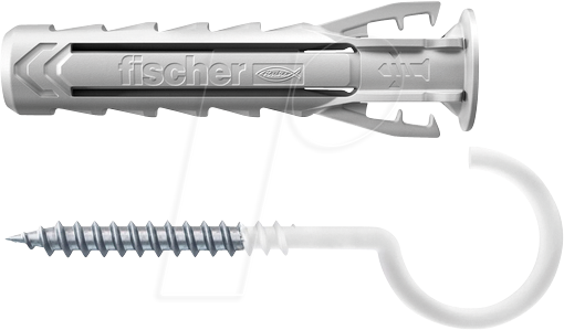 4048962481600 - FD 567834 - Dübel + Rundhaken SX Plus 6x30 RH N K 4-teilig