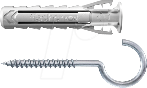 4048962481662 - FD 567840 - Dübel + Rundhaken SX Plus 10x50 RH K 2-teilig