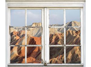 4049009073529 - Wandsticker QUEENCE Berge Wandtattoos Gr B H T 40 cm x 60 cm x 01 cm Natur beige (natur) Wandtattoos Natur