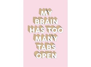 4049009132400 - Leinwandbild QUEENCE Spruch Brain Bilder Gr B H T 80 cm x 120 cm x 2 cm rosa Leinwandbilder Bilder