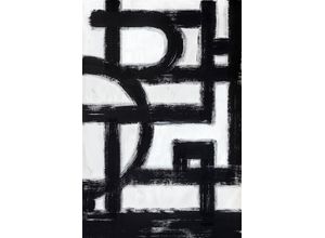 4049009357223 - Leinwandbild PLACES OF STYLE Abstrakte Kunst Bilder Gr B H T 80 cm x 120 cm x 2 cm schwarz-weiß (schwarz weiß) Leinwandbilder Bilder 4049009357223 - Leinwandbild PLACES OF STYLE Abstrakte Kunst Bilder Gr B H T 80 cm x 120 cm x 2 cm schwarz-weiß (schwarz weiß) Leinwandbilder Bilder