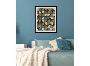 4049009847526 - Bild QUEENCE Roland Bilder Gr B H 50 cm x 70 cm Wandbild Abstrakt Hochformat 1 St bunt Bild Kunstdruck Bilder mit Rahmen