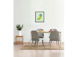 4049009922131 - Bild QUEENCE Collin Bilder Gr B H 50 cm x 70 cm Wandbild Hochformat 1 St bunt Bild Kunstdruck Bilder mit Rahmen