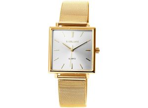 4049096867186 - Quarzuhr LADY Armbanduhren goldfarben Damen Quarzuhr