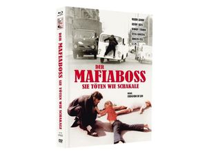 4049174470208 - Der Mafiaboss - Sie töten wie Schakale1 Blu-ray + 1 DVD (Mediabook Premium Cover A) (Blu-ray)