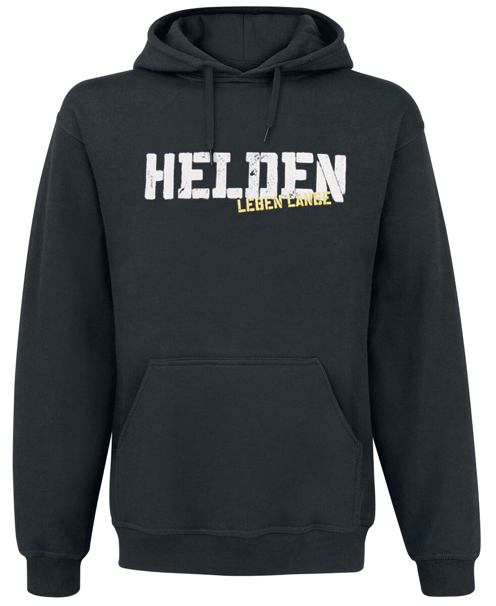 4049324903464 - Helden Kapuzenpullover schwarz in L