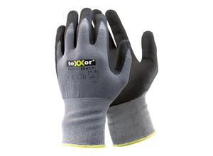 4049337353041 - - 12 x Handschuhe Montagehandschuh Gr8 (m) Texxor 2450 - grau schwarz