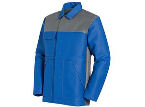 4049358158588 - uvex Arbeitsjacke welding blau grau kornblau Gr 40 42 - blau