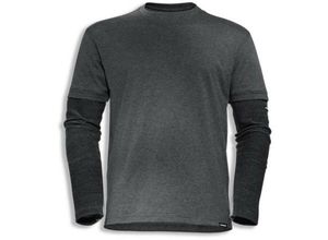 4049358425895 - 1726113 T-Shirt Schnittschutz Longsleeve cut grau anthrazit XXL