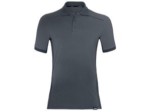 4049358592955 - Poloshirt suXXeed industry grau anthrazit Gr m - grau - Uvex