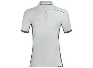 4049358598902 - Poloshirt suXXeed industry grau hellgrau Gr m - grau - Uvex