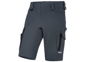 4049358637915 - Herren Shorts Bermuda suXXeed craft anthrazit Gr 42 - grau - Uvex