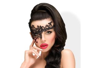 4049369021635 - Elegante Maske aus schwarzer Spitze