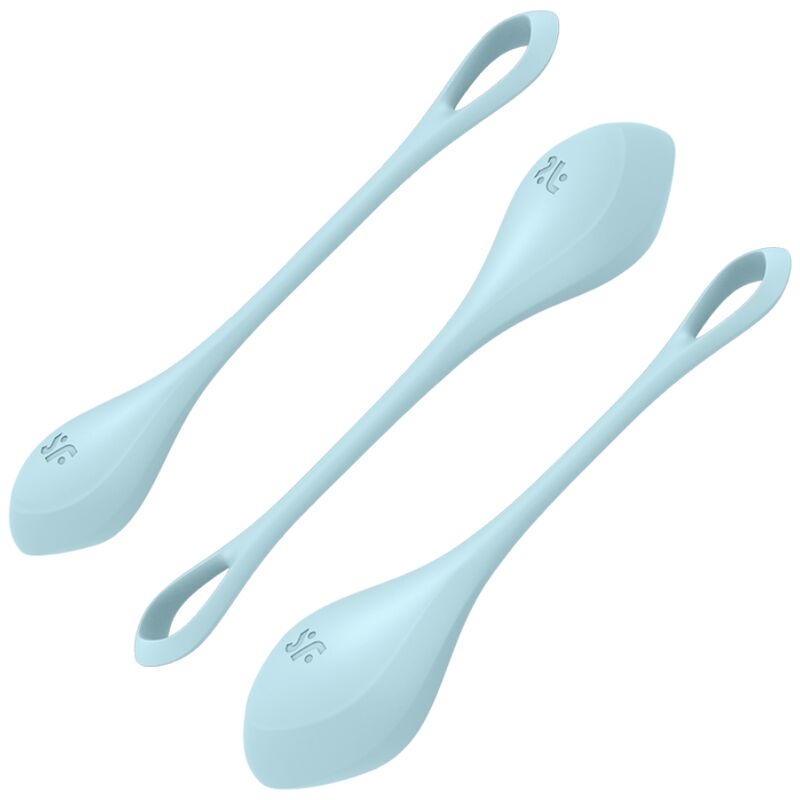 4049369043859 - SATISFYER - YONI POWER 2 TRAININGSSET BLAU