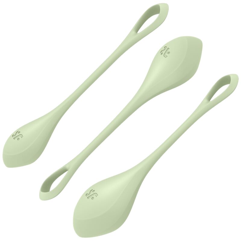 4049369043866 - SATISFYER - YONI POWER 2 TRAININGSSET GRÜN