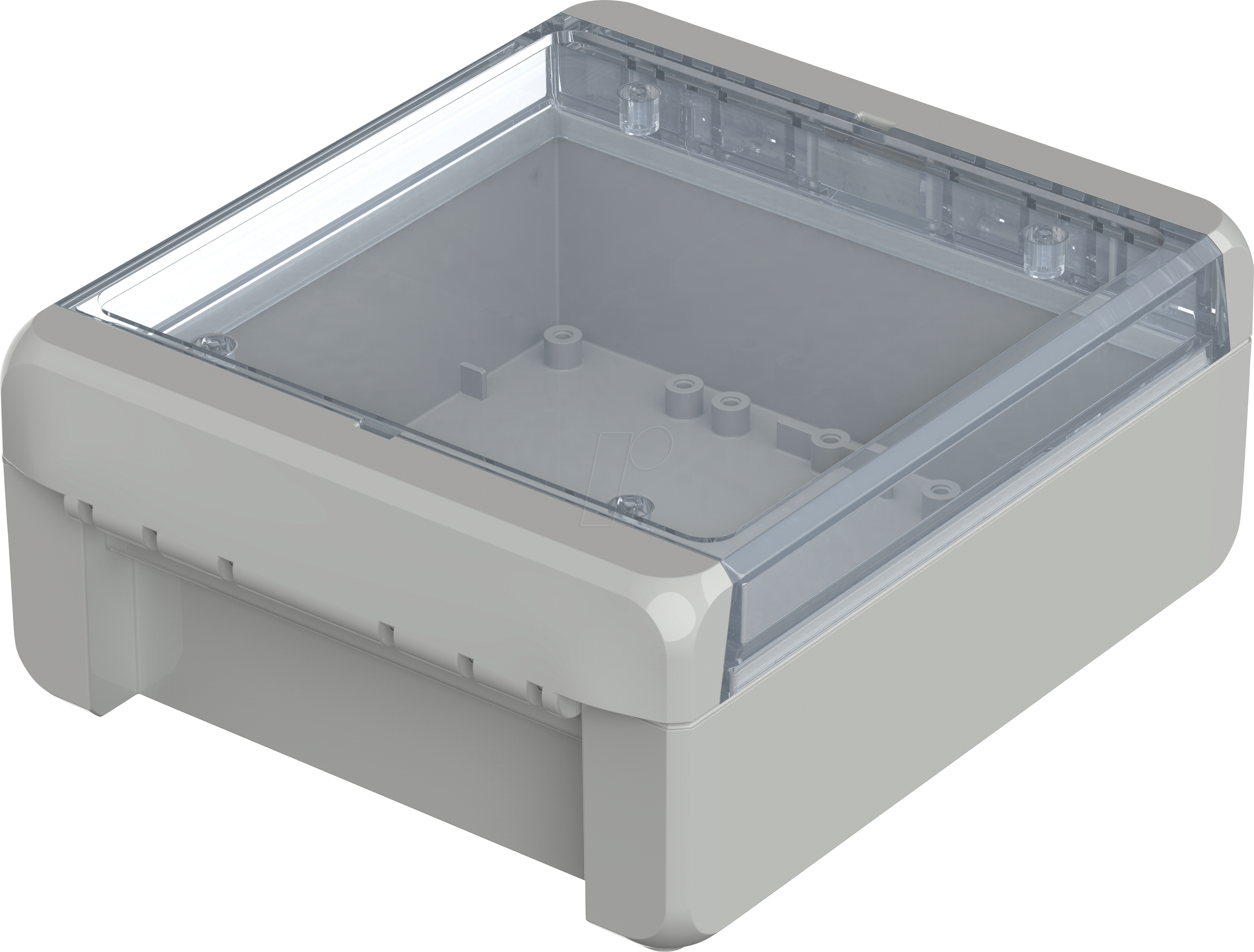 4049505038633 - Bocube b 141306 PC-V0-G-7035 96023225 Outdoor-Gehäuse 125 x 151 x 60 Polycarbonat V0 Lichtgr - Bopla