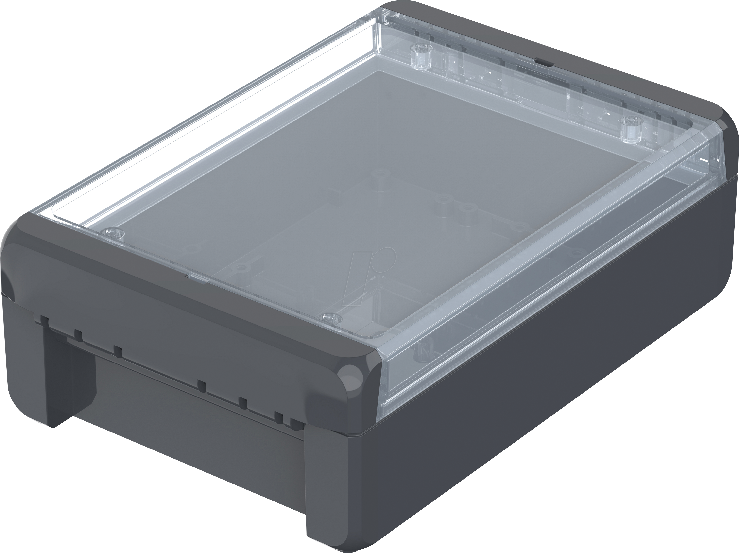 4049505044825 - B 181306 PC-V0-G-7024 Bocube Gehäuse 96024224 Outdoor-Gehäuse 191 x 125 x 60 Polycarbonat V0 Graphitgrau (RAL 7024) 1 St