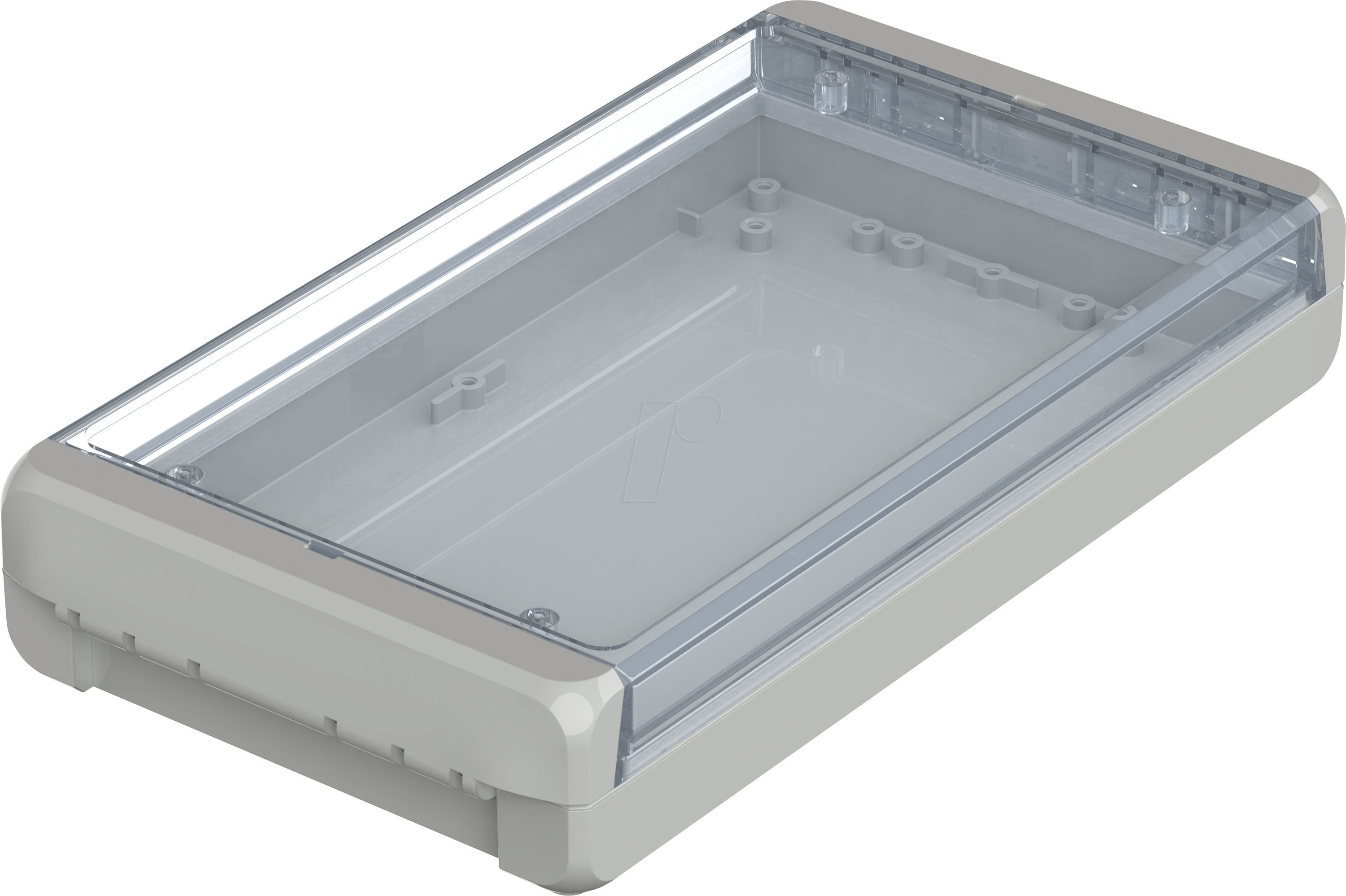 4049505044948 - B 221304 PC-V0-G-7035 Bocube Gehäuse 96025245 Outdoor-Gehäuse 231 x 125 x 40 Polycarbonat V0 Lichtgrau (RAL 7035) 1 St