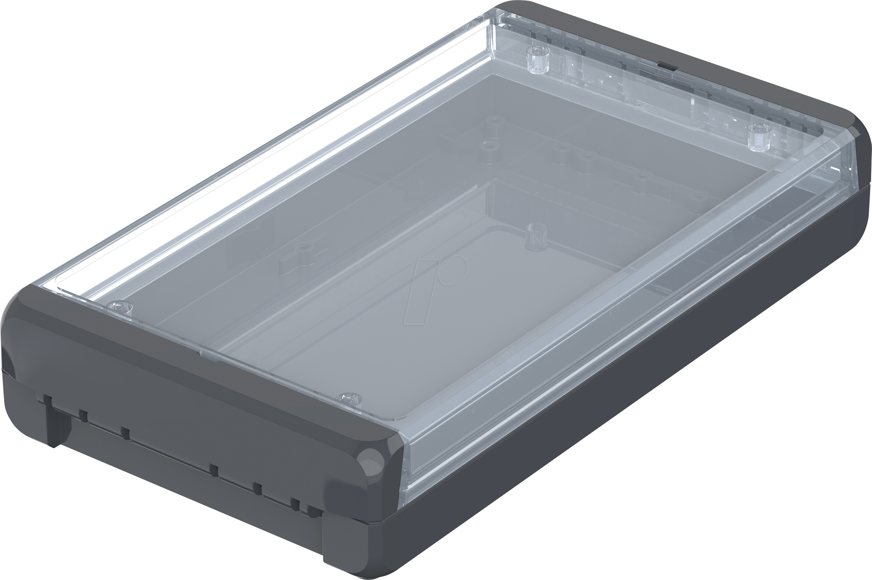 4049505044986 - B 221304 PC-V0-G-7024 Bocube Gehäuse 96025244 Outdoor-Gehäuse 231 x 125 x 40 Polycarbonat V0 Graphitgrau (RAL 7024) 1 St