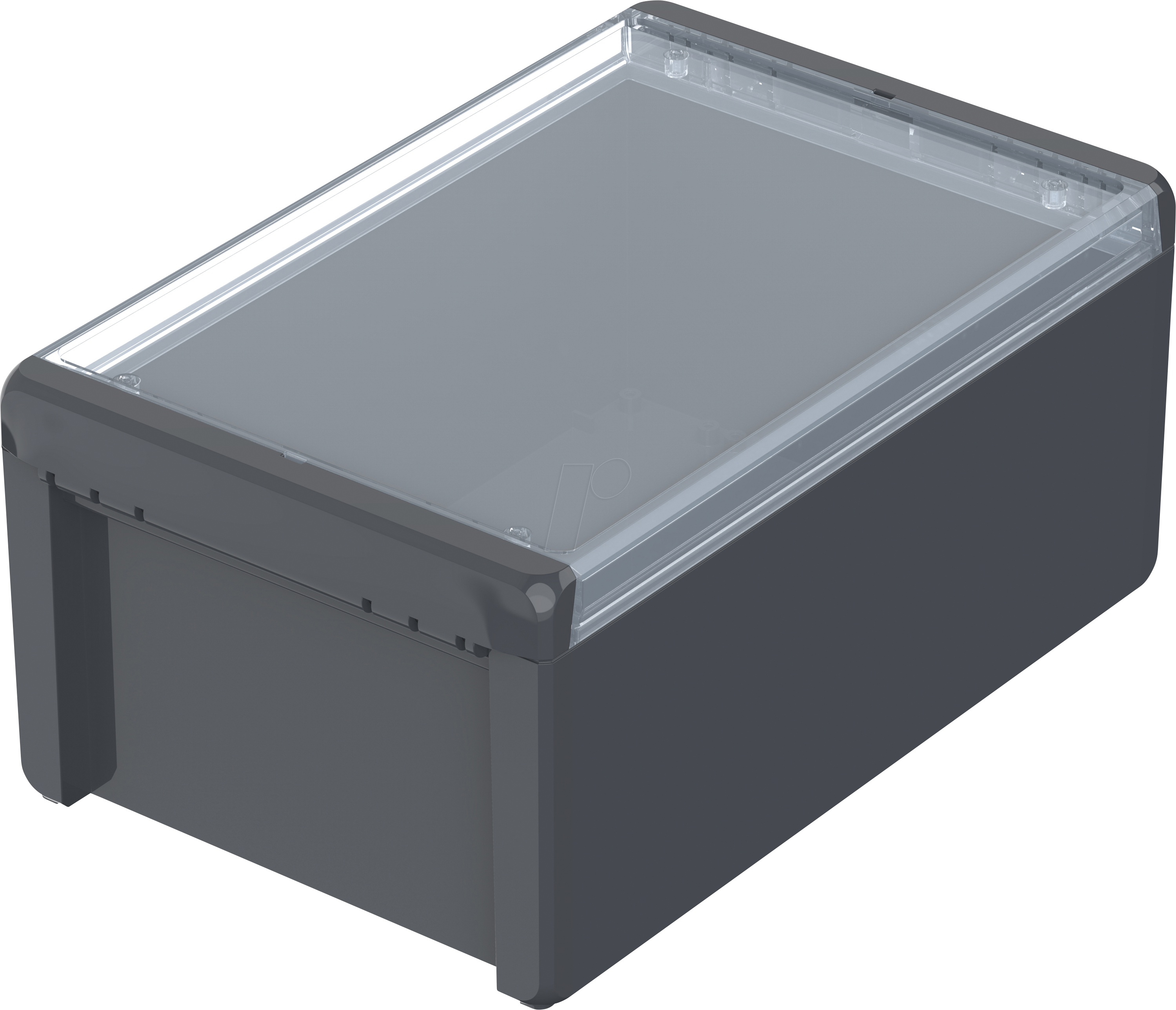 4049505280629 - B 261712 PC-V0-G-7024 Bocube Gehäuse 96026364 Outdoor-Gehäuse 271 x 170 x 120 Polycarbonat V0 Graphitgrau (RAL 7024) 1 St