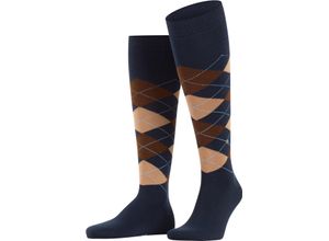 4049508153739 - Edinburgh Kniestrümpfe Argyle für Herren blau 40-46