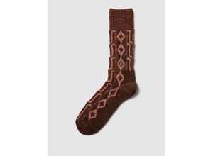 4049508372680 - Socken aus Schurwolle-Mix mit Allover-Muster Modell CABIN BOOT