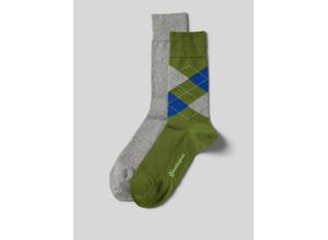 4049508385147 - Socken mit elastischem Rippenbündchen im 2er-Pack Modell