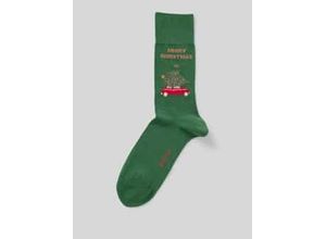 4049508389527 - Socken mit Motiv-Stitching und Viskose-Anteil Modell X-Mas Car