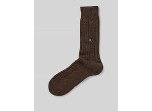 4049508391643 - Socken aus Woll-Mix mit Label-Detail Modell Tweed