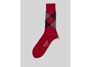 4049508392305 - Socken aus Schurwoll-Mix mit Label-Detail Modell Edinburgh