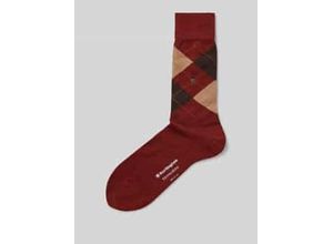 4049508392312 - Socken aus Schurwoll-Mix mit Label-Detail Modell Edinburgh