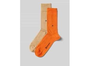 4049508405074 - Socken mit Label-Applikation Modell Eday im 2er-Pack