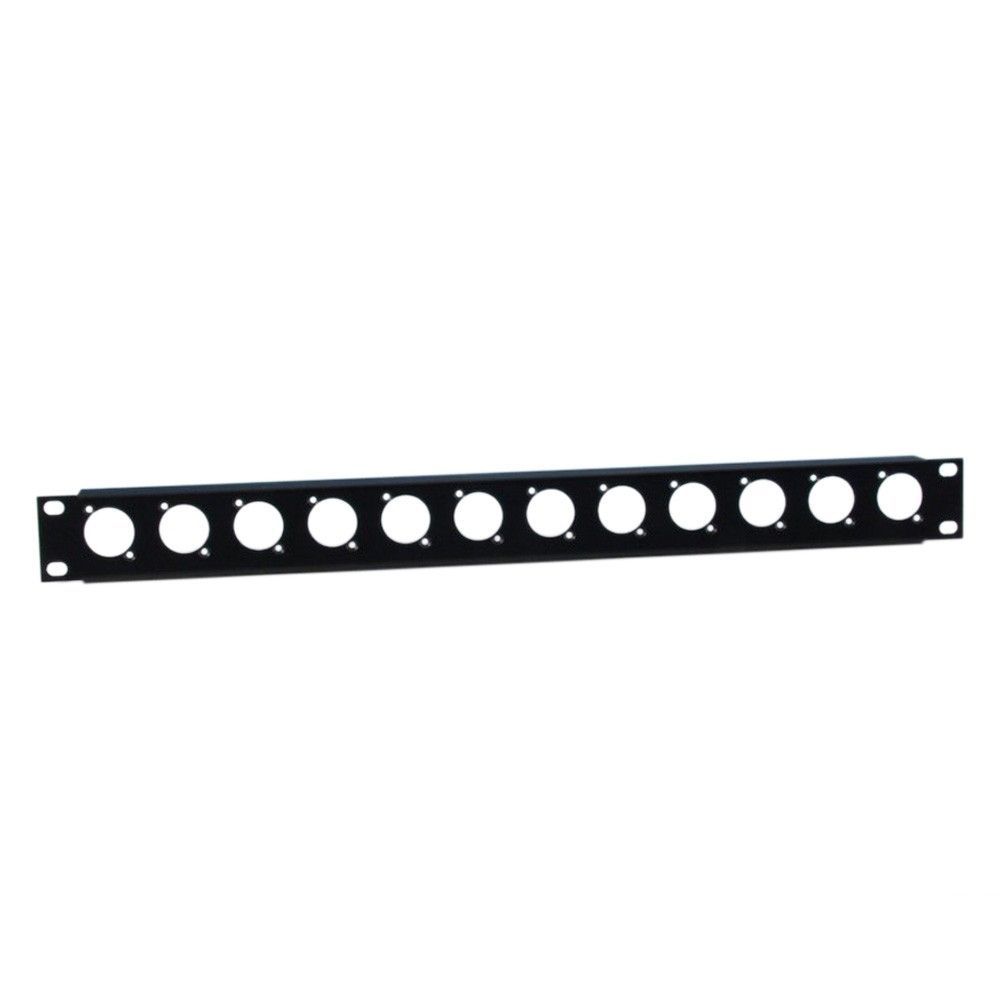 4049521016202 - Adam Hall 19 Parts 872215 19 U-Rackblende 1 HE mit Zugentlastung für 12