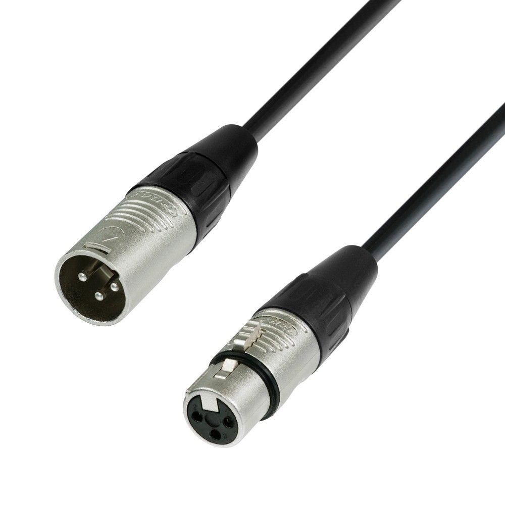 4049521119873 - Adam Hall Cables K4 DMF 0100 DMX Kabel REAN XLR male auf XLR female 1 m