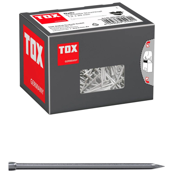 4049563055801 - Stauchkopfnägel 063100200 400 g 4049563055801 TOX 4049563055801 - Stauchkopfnägel 063100200 400 g 4049563055801 TOX