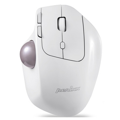 4049571005850 - PERIMICE-720 W Bluetooth ergonomische Trackball Maus schnurlos weiß