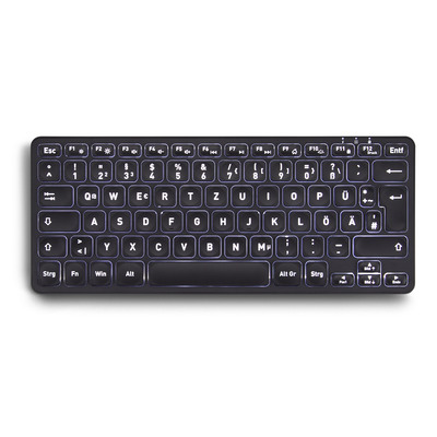 4049571006130 - PERIBOARD-732B DE Mini-Tastatur Wireless mit Beleuchtung schwarz