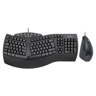 4049571010823 - PERIDUO-512 DE Tastatur- und Maus-Set kabelgebunden ergonomisch