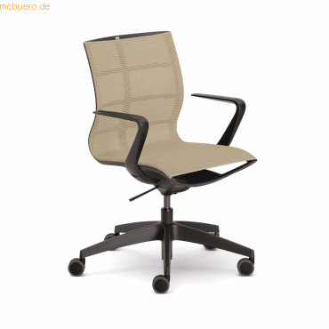 4049694003139 - Bürodrehstuhl sejoy sand mit Armlehnen bis 120kg 4049694003139 Sedus