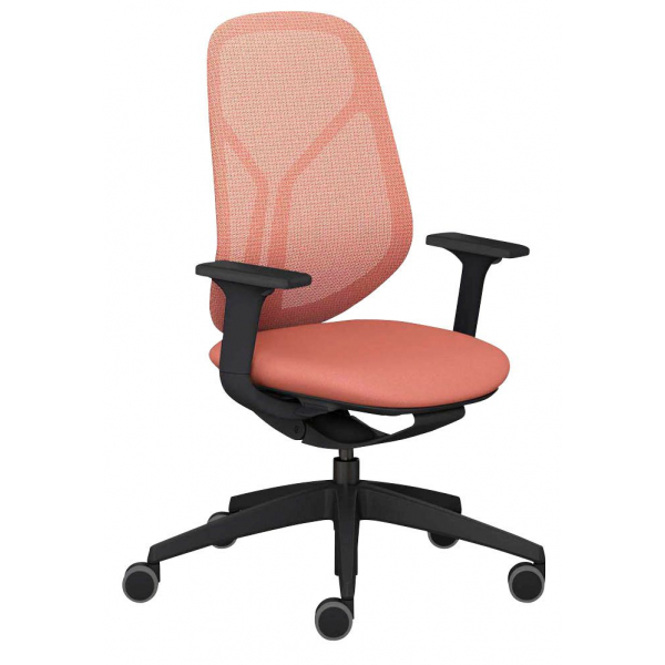 4049694006185 - Bürostuhl sekit Membran sn-821008 Stoff orange Gestell schwarz 4049694006185 Sedus