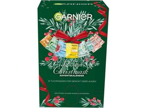 4049700206813 - GARNIER Adventskalender Tuchmasken Adventskalender bunt