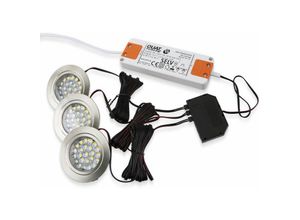 4049702028536 - Mm_unverified_brand - daylite LED-Einbauleuchten Komplett-Set LES-3 18 w 100 lm 4000K