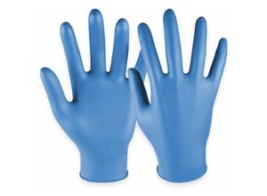 4049702140474 - Hase Safety Gloves - Einweghandschuhe aus Nitril en 374-1 en 420 Größe 8 100 Stück