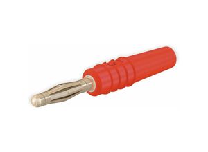 4049702154488 - Stäubli - SLS205-L Lamellenstecker 2 mm vergoldet rot