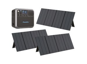 4049702704508 - Powerstation-Set AC200P + 3x 350 w Solarmodul - Bluetti